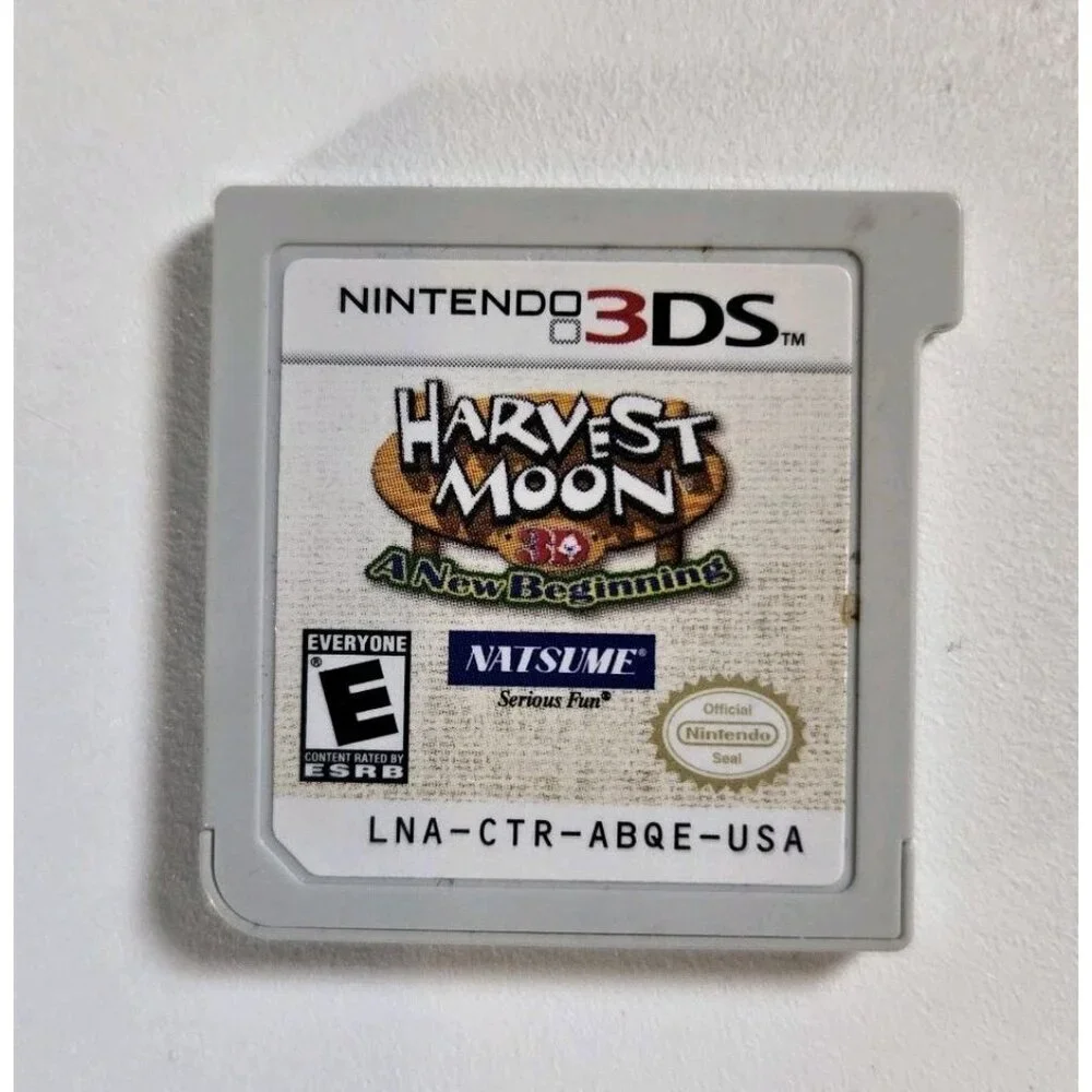 Harvest Moon 3D: A New Beginning Nintendo 3DS complete in box CIB Manual Include